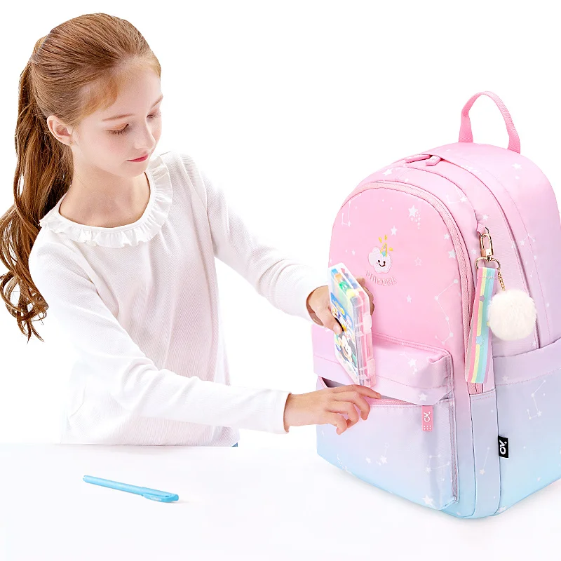 

customized cute kiddies kids character school bags for girls