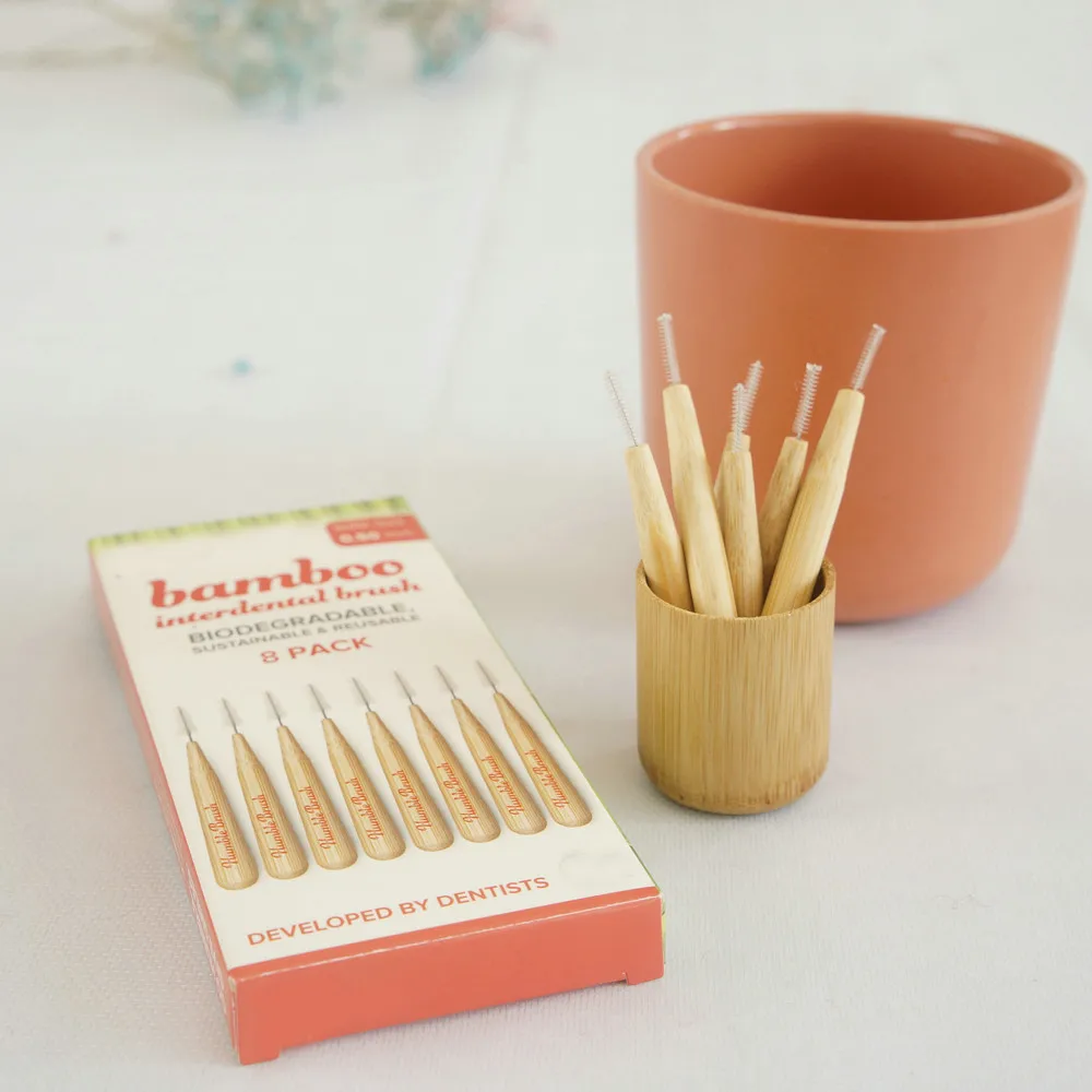 Custom Natural Eco Friendly Biodegradable Bamboo Interdental Brushes Large Tepe Bamboo Buy