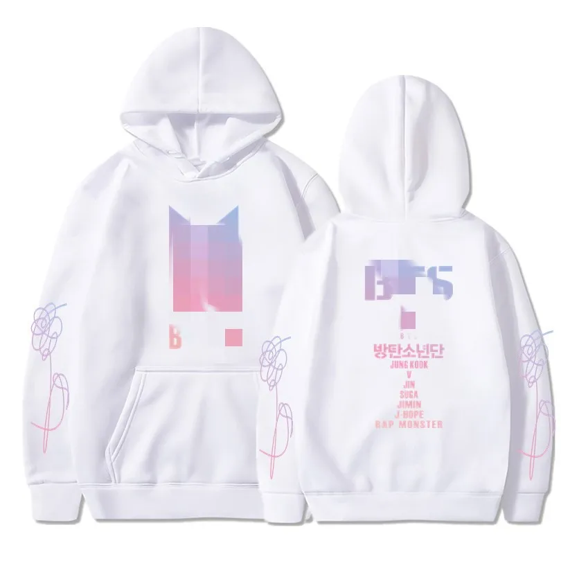 

New Can custom bangtan Kpop Street style hoodie with a jumpe kpop clothes