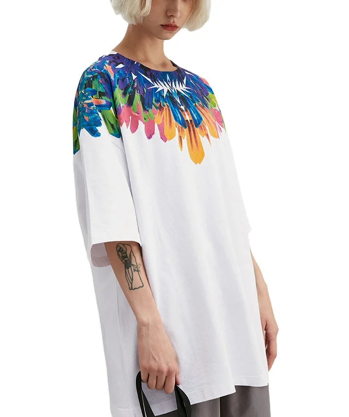 

Daily club wear vintage washed t shirts street style oversize t shirt, Customized color