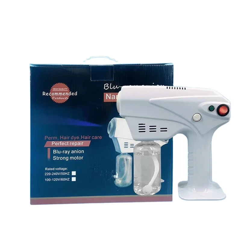 

2021 Top selling products hair styling products nano spray gun, White