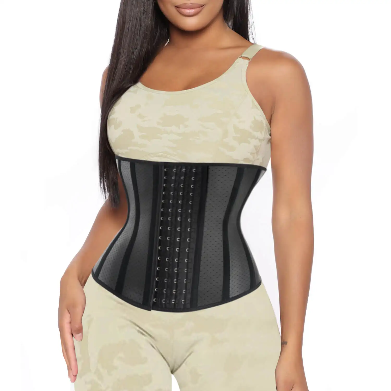 

Wholesale Workout Sport Girdles Compression Waist Cincher Belt Neoprene Steel Bone Tummy Control Slimming Corset Waist Trainer