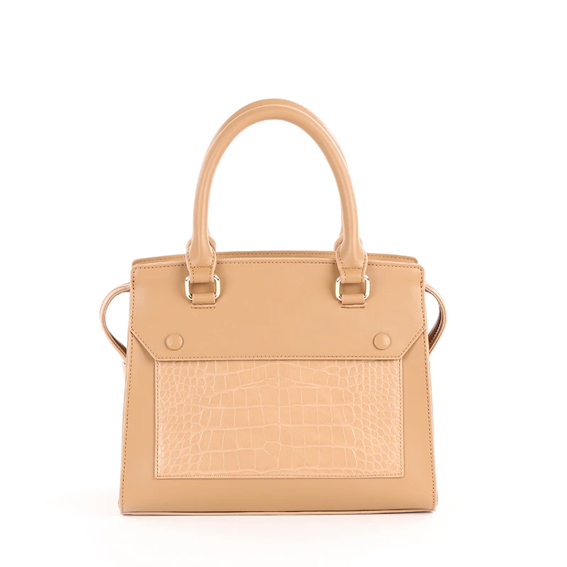 

Europe designer lady fashion custom brand logo PU leather office women handbag, Customizable