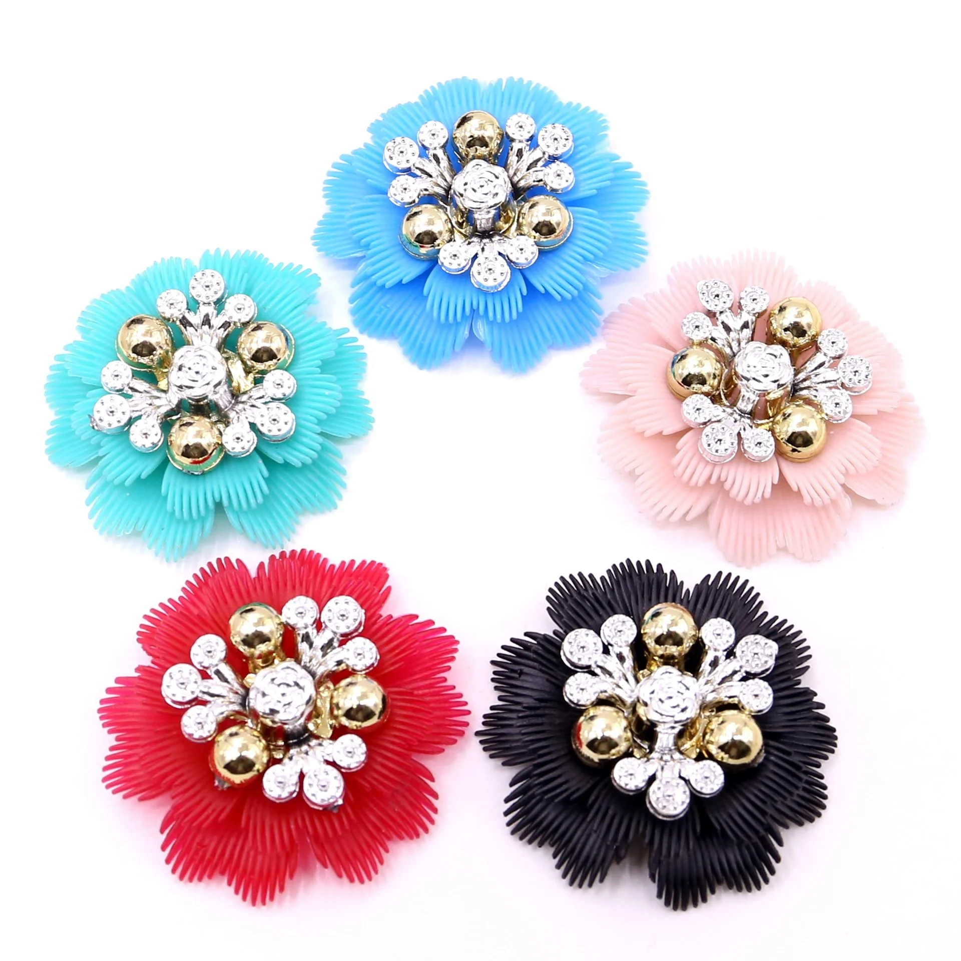 

Exquisite PVC shoe sandals accessories plastic shoe flowers