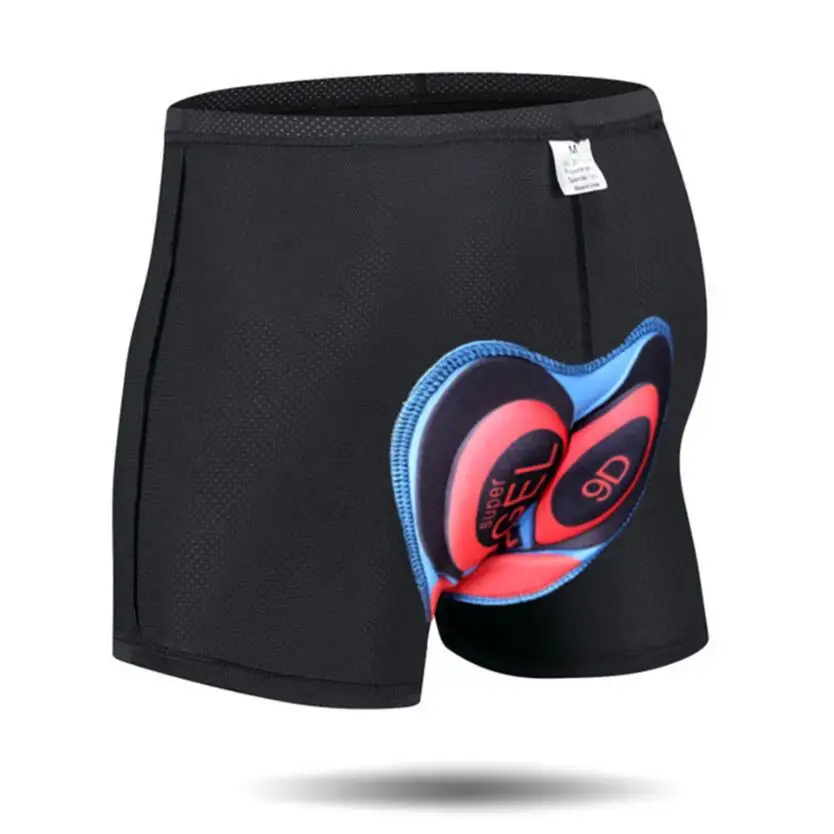 

Wholesale Riding Pants with 3D Silicone Cushion Cycling Shorts Cycling Underwear Gel Pad Shockproof, Black&red, black&green