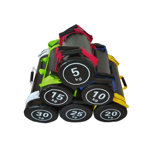 

Gym custom fitness training sandbag weight training air power bag made in China, Black red etc
