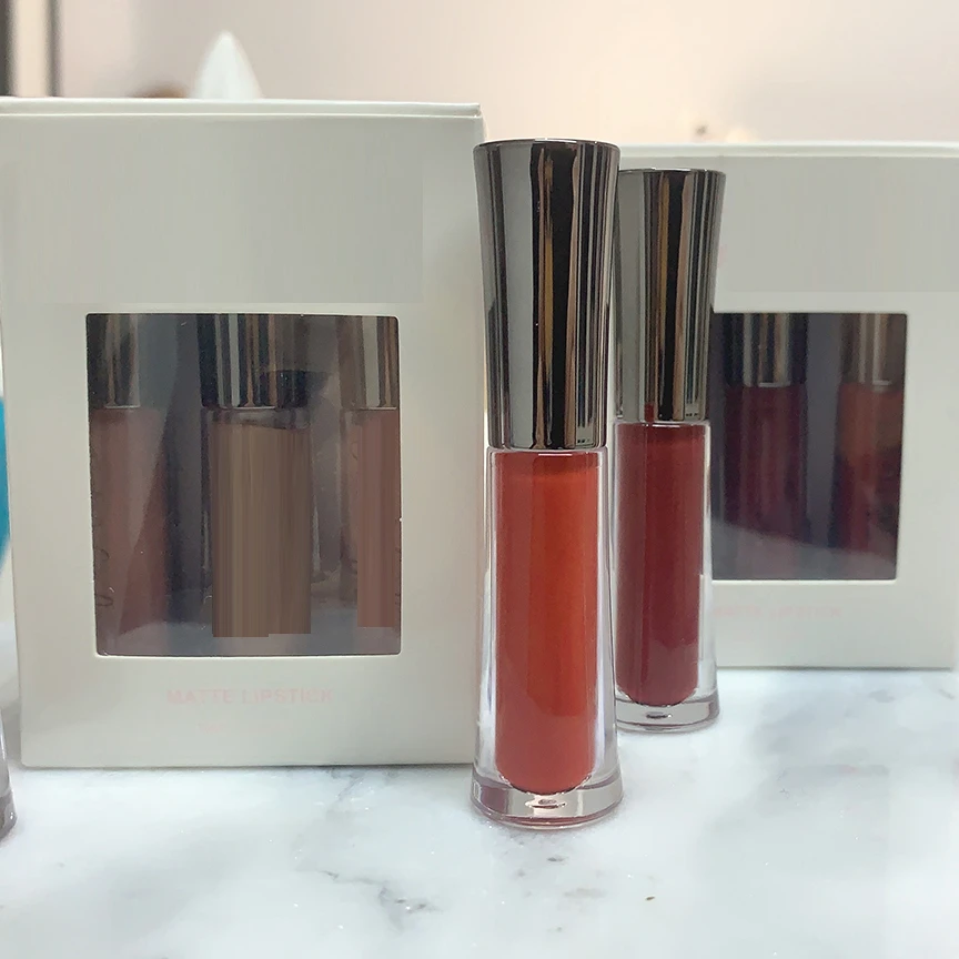 

Mini Lipstick Set Private Label Matte Liquid Lipstick Set For Choose 3 Out Of 8 Colors To Make Lip Gloss Set