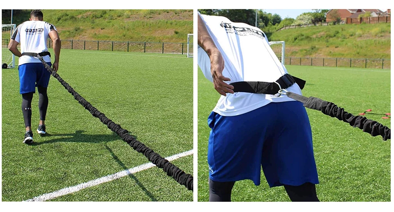 健身房阻力训练腰带跑步速度训练拉力带腰带跑步带