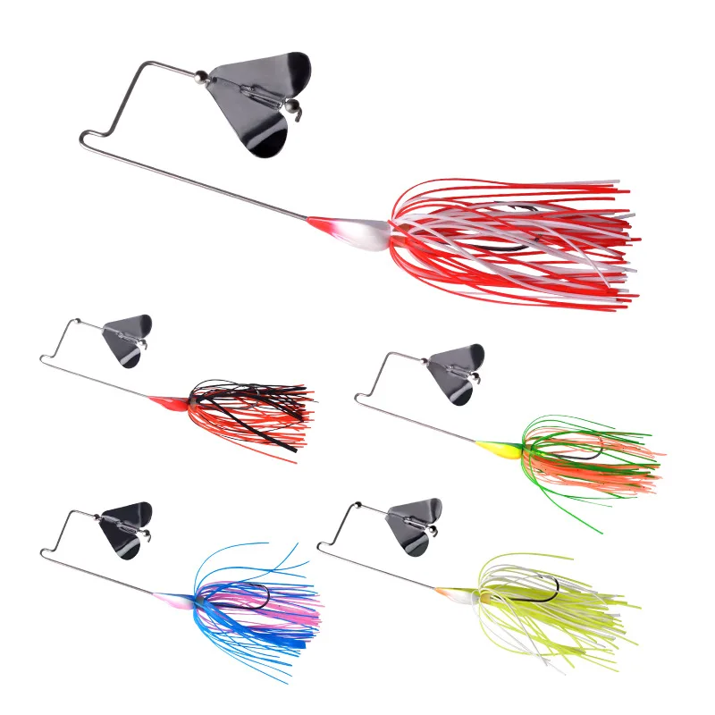 

Jetshark Hot Wholesale 15g 5 Colors Strong Hook Hard fishing lure Spinner Fishing lures