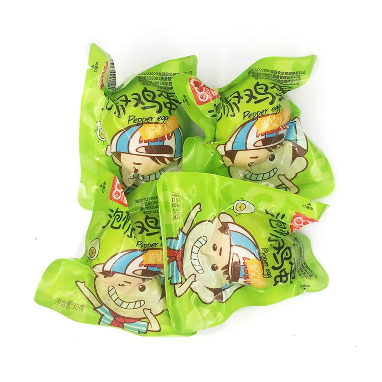 
Salted baked flavors snacks spicy eggs manufacturer 