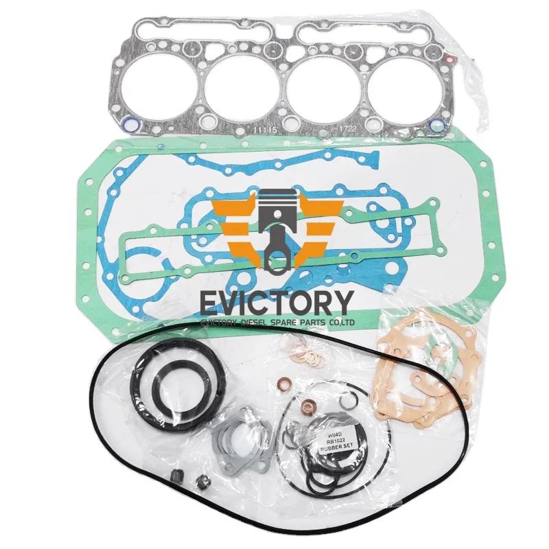 

For Hino W04CT W04D Engine Overhaul Gasket set with head gasket