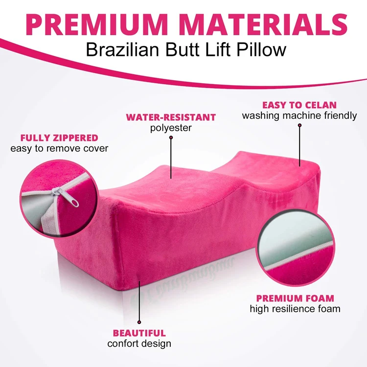 2022 Bbl Pillow Set With Hip Leg Cushion For Post Surgery Recovery Comfortable Firm Butt Support