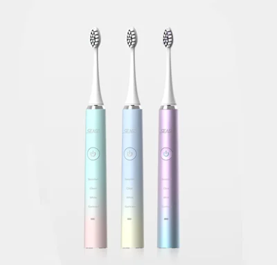 

4 Modes Gradient Color Electric Toothbrush ,Electric Toothbrush Powerful Sonic Cleaning Miroooo Wireless Rechargeable