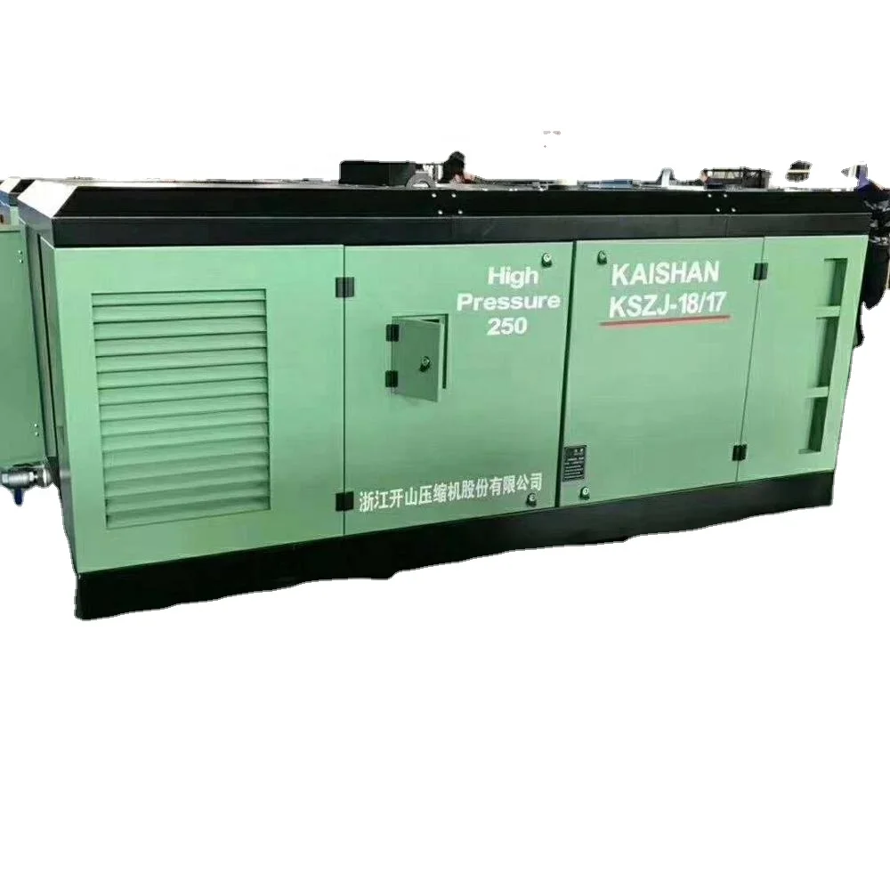 
Kaishan 1817 Diesel Screw Air Compressor Mining Compressor for Water Well Drilling  (1600111516619)