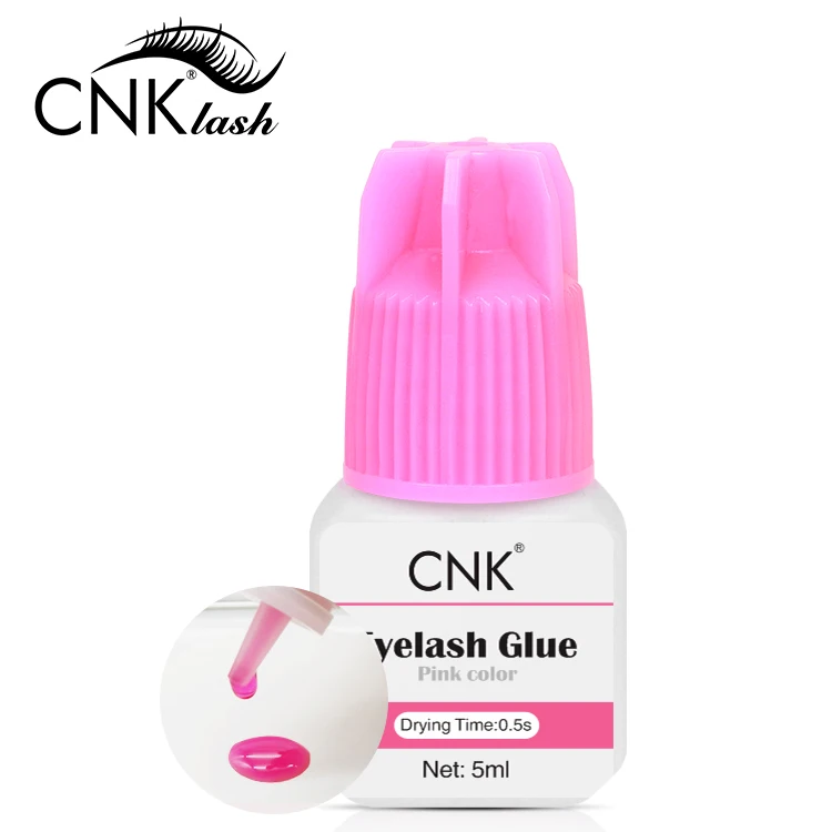 

Wholesale Private Label Latex Free Eyelashes Pink Glue Eyelash Extensions