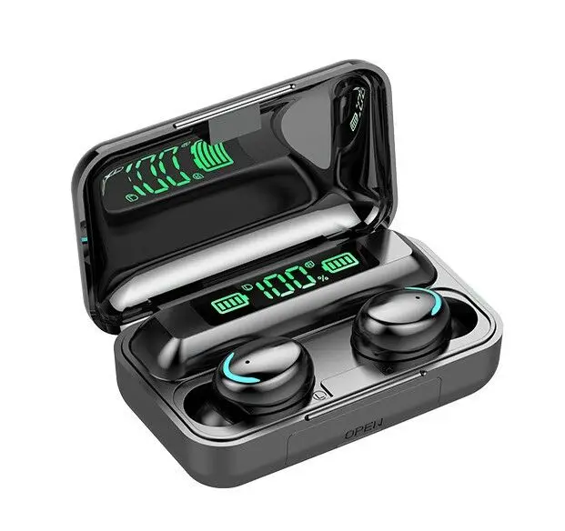 

F9 5C 2000mAh Power Bank Charging Case Magnetic TWS True Wireless Earbuds In-Ear Headphone Headset TWS with battery display