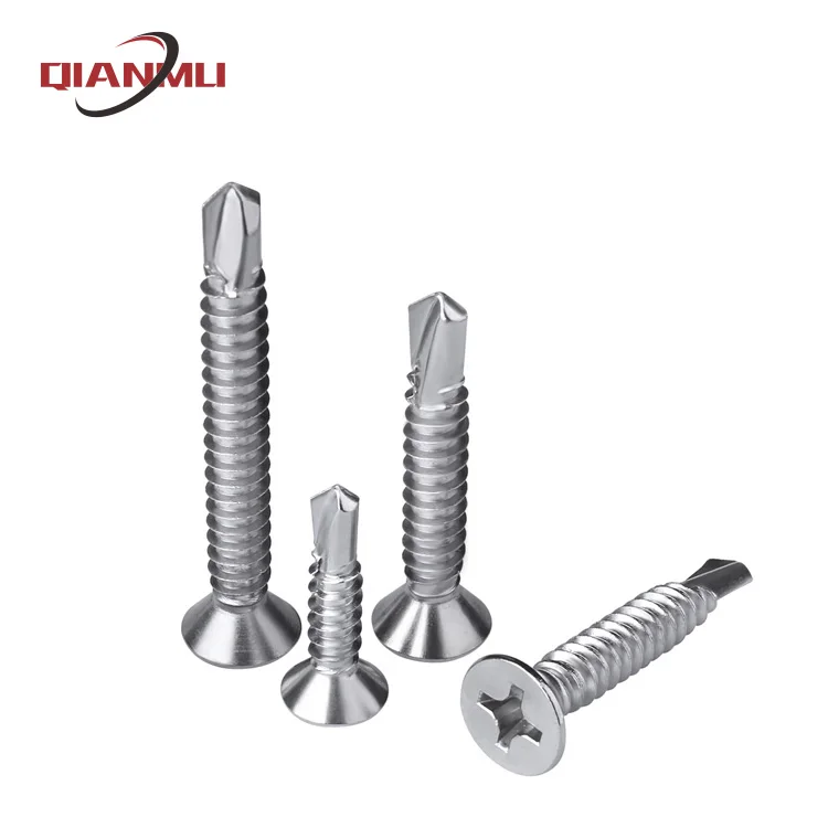 
Metric Cross recessed countersunk head self drilling tapping screws phillips 