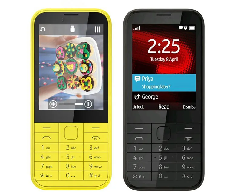 

Original phone for Nokia 225 Cheap Dual Card Cellphone 225 110 phone feature