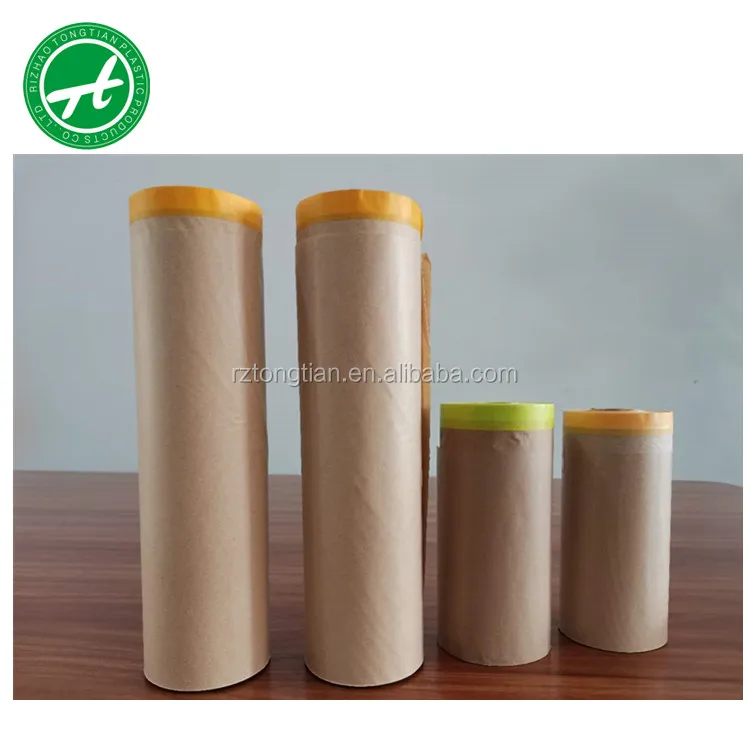 Automotive Refinishing PE Plastic Masking Film