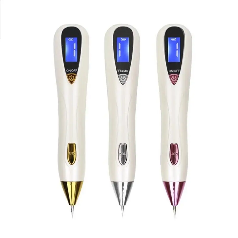 

portable USB Charging Freckles Dark Spot Nevus Tattoo Dot Mole Remover with 9 adjustable levels