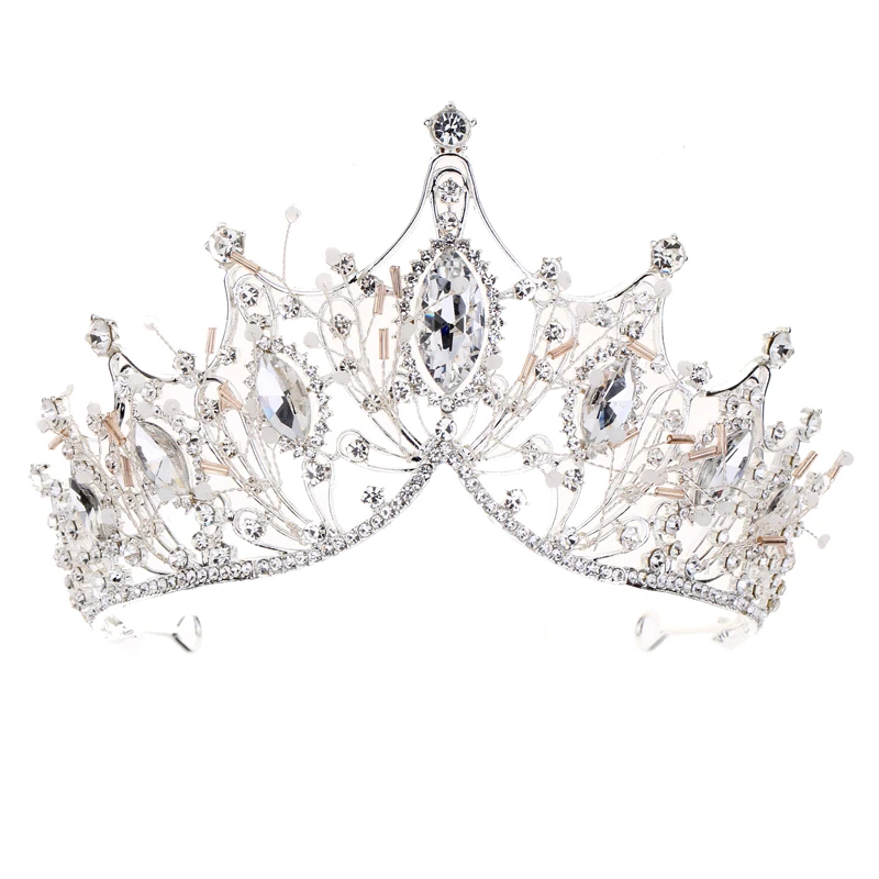 

Wholesale New design luxury bridal crown Rhinestone Crystal Bling Tiaras Wedding Crown For Wedding Bridal Hair Accessories crown