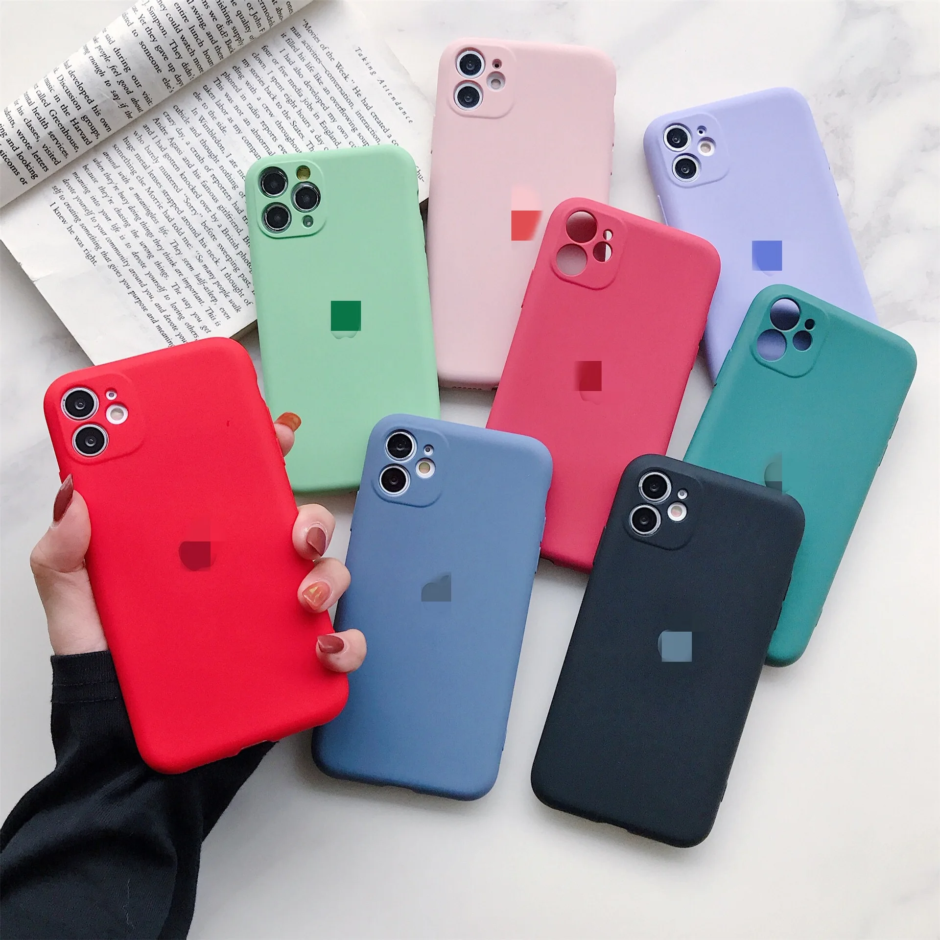 

Soft liquid silicone phone cases with cheap price