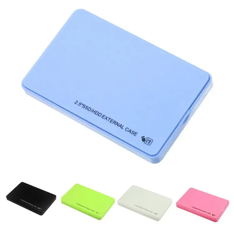 

2.5 Inch Hard Drive Enclosure USB 3.0 to SATA I/II/III Tool-Free External Hard Drive Case for 2.5 Inch SSD/HDD 9.5mm 7mm