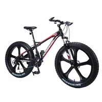 

26 inch Variable speed Beach cruiser snow bike fat tire bike carbon steel mountain bicycle