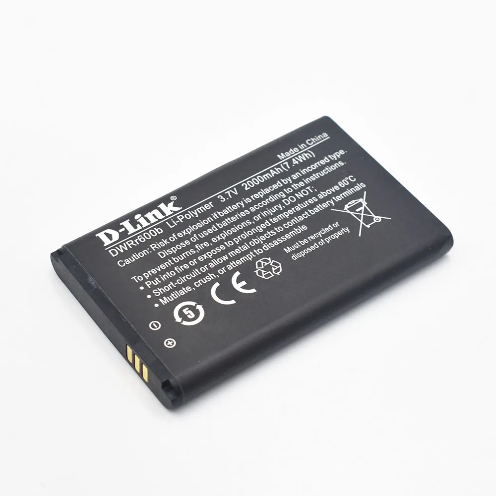 

2000mAh DWRr600b Replacement Battery For D-Link dwr 932 c2 Wireless Router Li-ion bateria Li-Polymer Battery