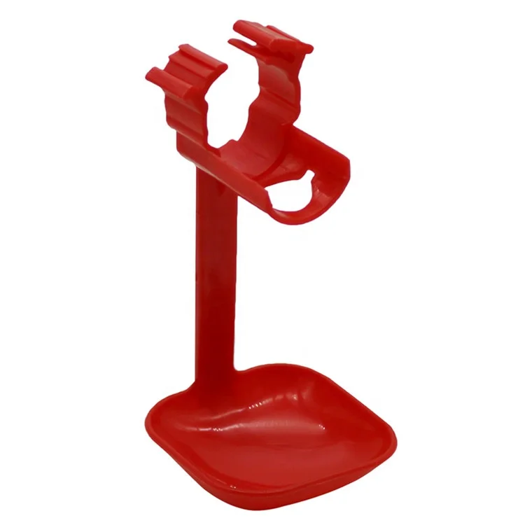 

50 PCs Chicken Hanging Cup Drinking Poultry Water Bowl Red Drip Drinking Cup Chicken Drinking Tool
