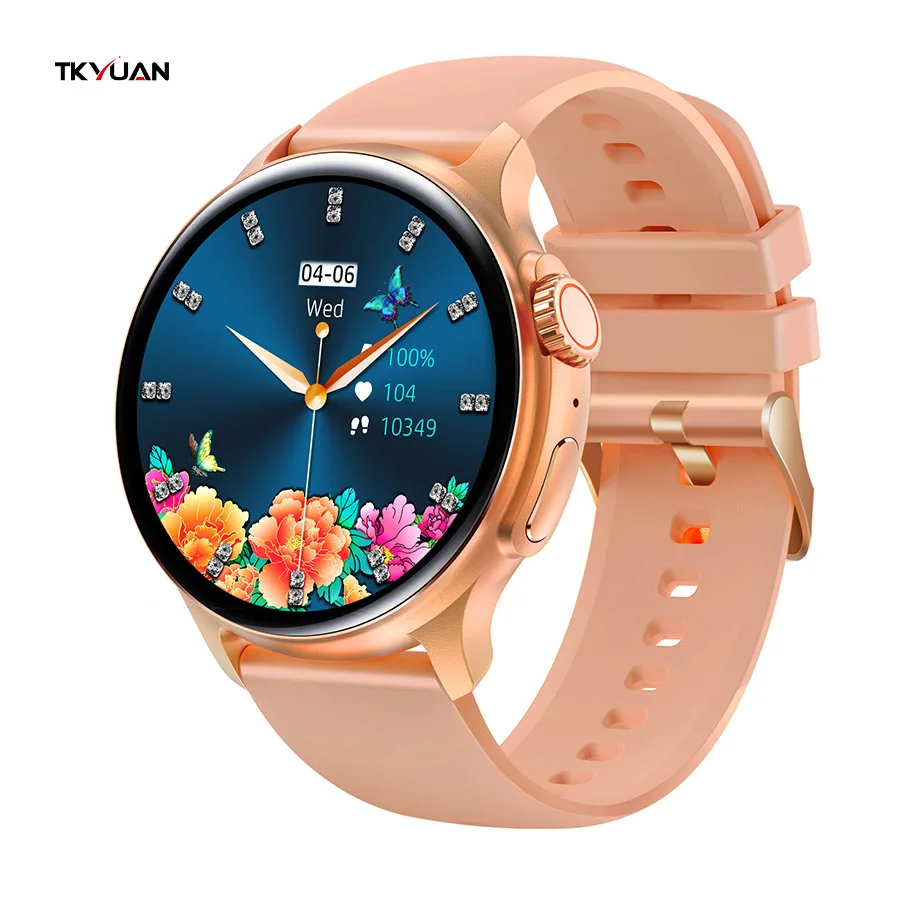

TKYUAN 2023 K58 Waterproof IP68 1.43 Inch AMOLED Smart Watch K58 Fitness Tracker BT Phone Call Fashion Smartwatch