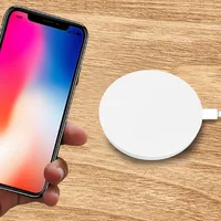 

Top Sale Amazon New 10W Slim Fast Wireless Charger Qi Certified Wireless Phone Charger for Samsung Iphone X Max X 8 Plus