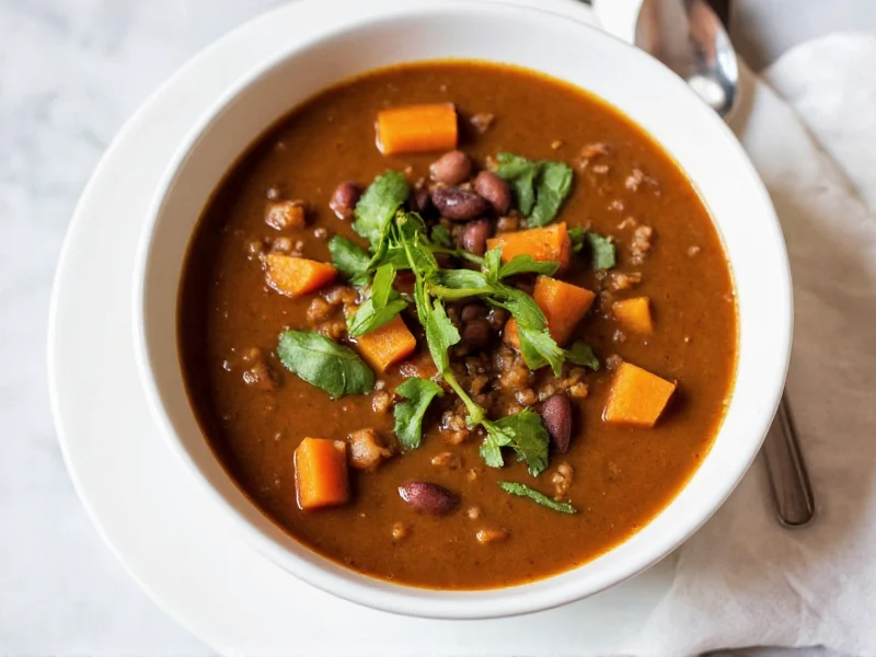 Black Bean and Sweet Potato Soup: Nutritious Recipe Guide