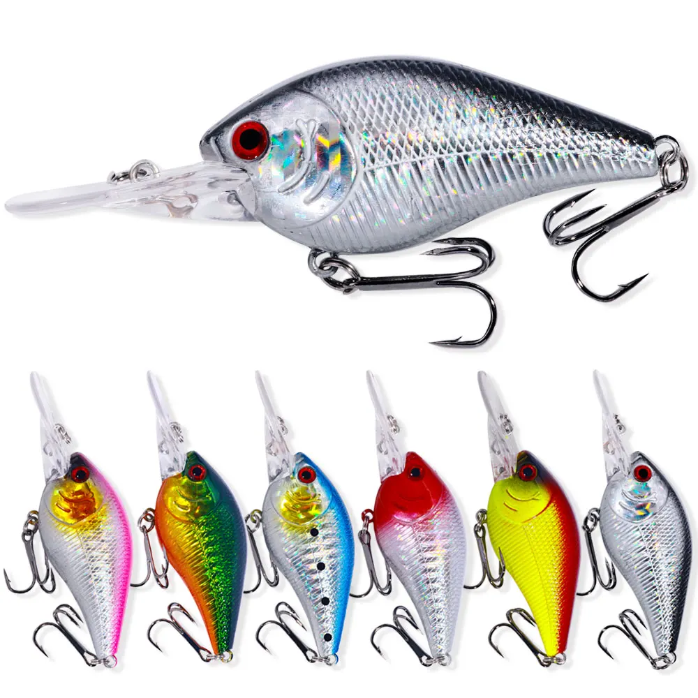 Newup Crankbait Fishing Lure 8.8cm 12.5g Hard Plastic Fishing Bait for Trout Bass Fishing
