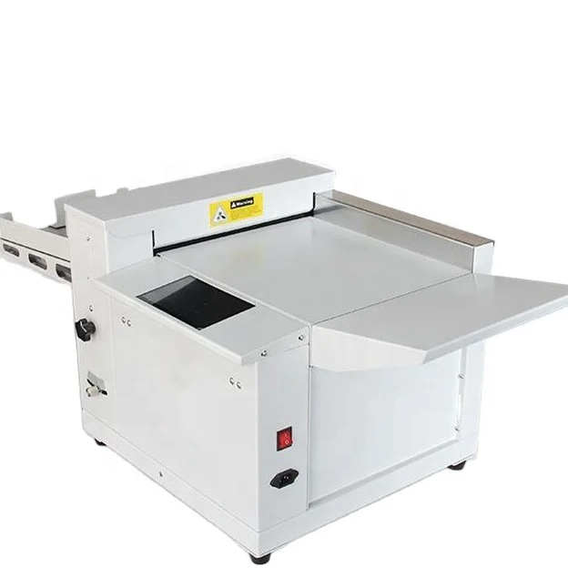 

A3 size digital electric paper creasing perforating machine for office