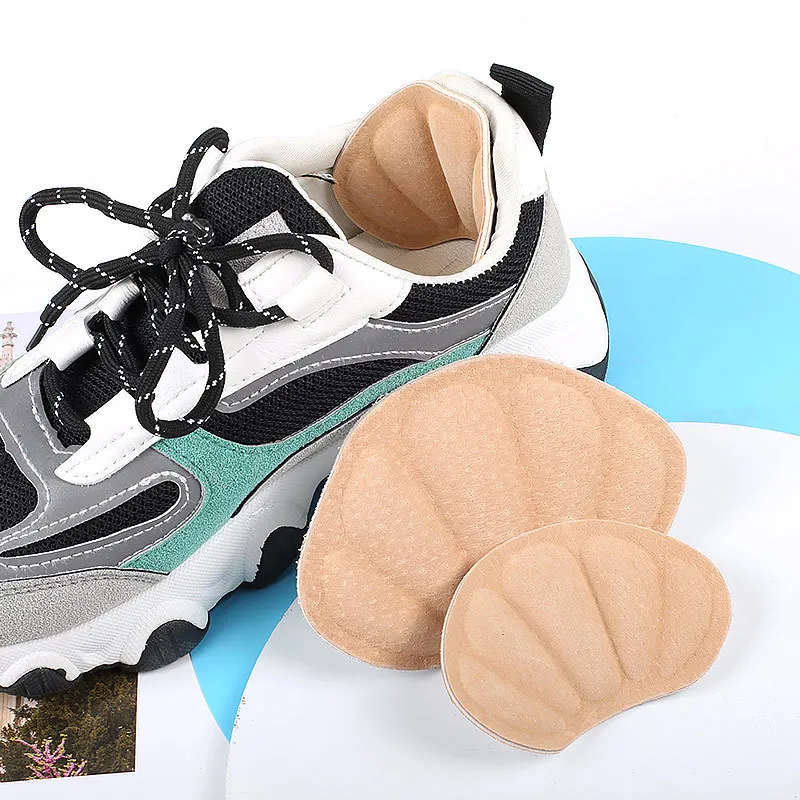 

2022 new pigskin heel stickers sneakers heel stickers soft and comfortable anti-wear and anti-fall follow-up stickers, Apricot