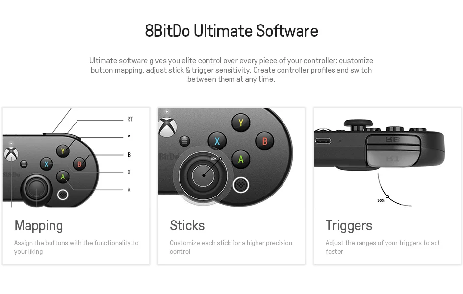 Newest 8bitdo Sn30 Pro Wireless Gamepad For Xbox Cloud Gaming On Android With Joystick Clip Game Controller For Samsung Xiaomi Buy Wireless Gamepad Wireless Gamepad For Android 8bitdo Wireless Gamepad Product On Alibaba Com
