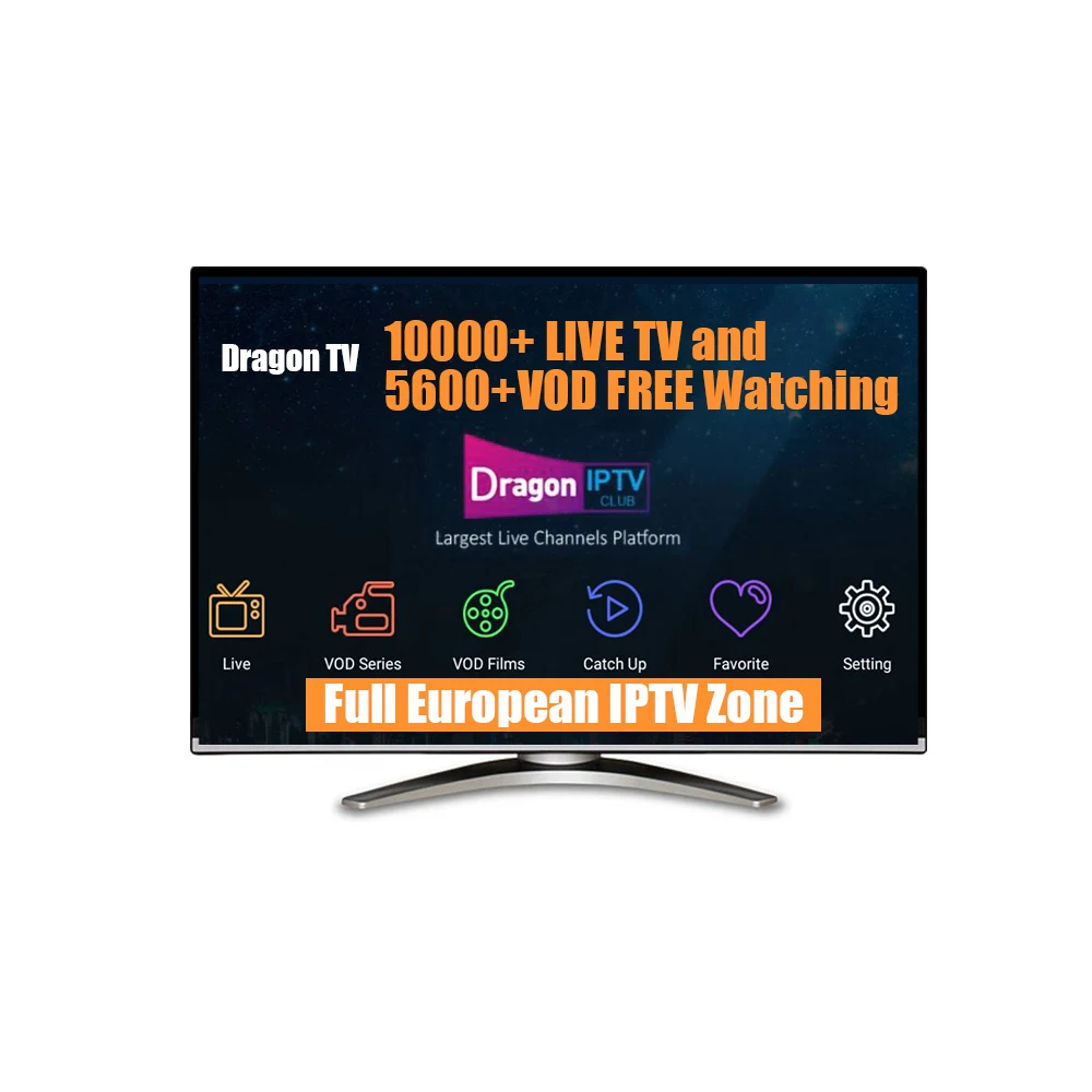 Sunsat IPTV 6 months subscription with 7500+live channels and 5000+ VOD channels for Europe Middle East USA Latin America Africa