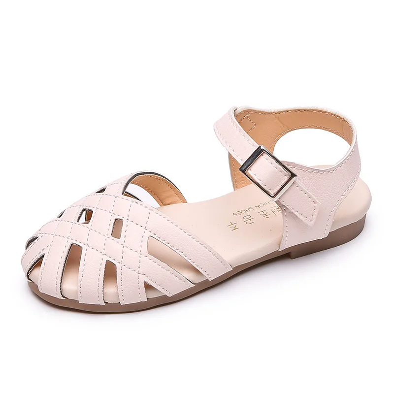 

Shangzhou OEM Sandales Enfants Filles Romaines Summer 1 Year Old Girls Children Sandals, White/black/brown