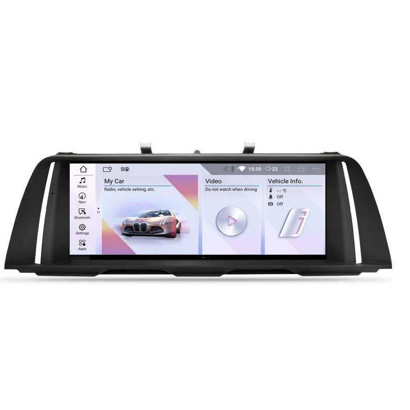 

GPS Navigation Screen Display 8 Core 10.25 MCX Head Unit Radio 4G Blueray Android Carplay for BMW F10 5 Series NBT CIC F11 201