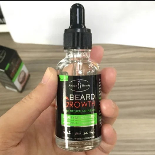 

30ml Wholesale Private Label Natural Beard Care Repairing Hair Growing Beard Growth Oil