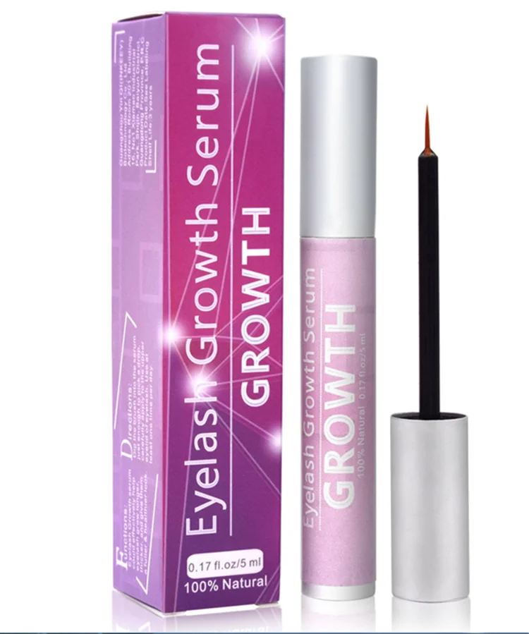 

Top Selling Eyelash Growth Serum 100% Organic Private Label Eyelash Enhancer Eyelashes Serum, Tranaparent