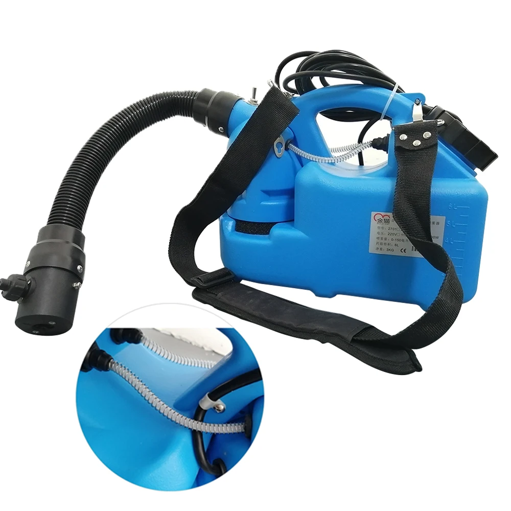 

Pest control Sprayer Disinfection fogging machine and drug sprayer 220V Reject pest virus Fogger Machine, Blue