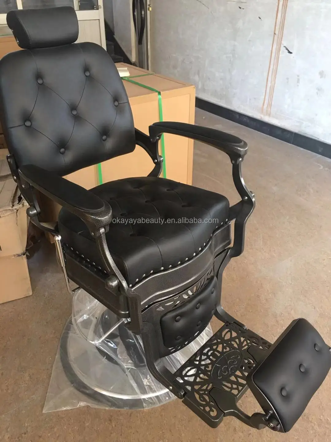 Barato Salón Estilo Muebles Usados Sillas De Barbero Pelo Salón De