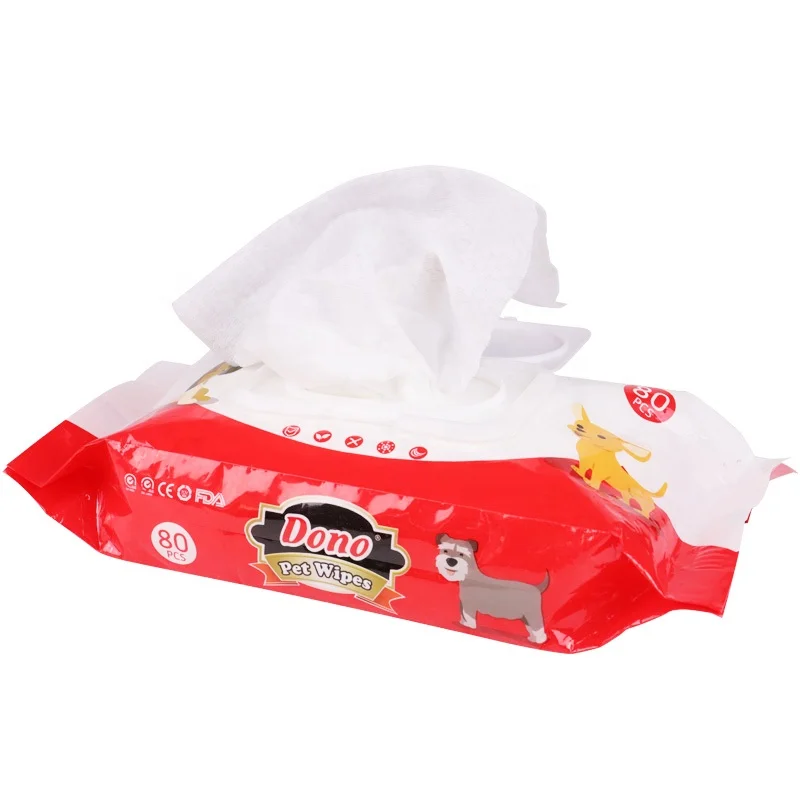 

Pet Training Products dono disposable pet wipe for dog 80pcs