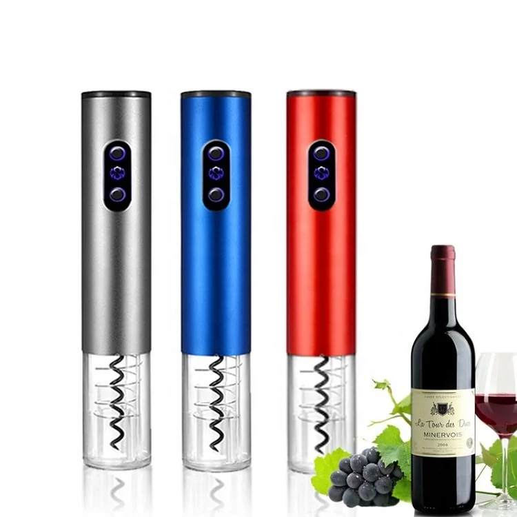 

Amazon top seller electric bottle opener automatic dry battery operated bottle opener electronic wine corkscrew, Custom color