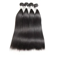 

7A Grade Wholesale Cuticle Aligned Human Hair Straight Brazilian Hair Weave Bundles