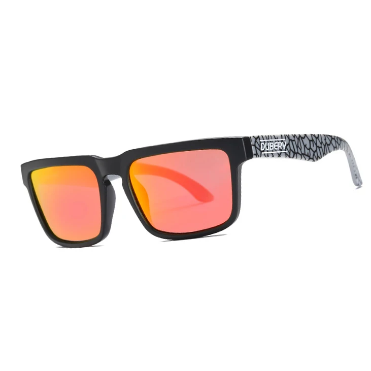 

2020 DUBERY Amazon Hot Sale Men's Riding Sports Polarized Sunglasses, Custom colors
