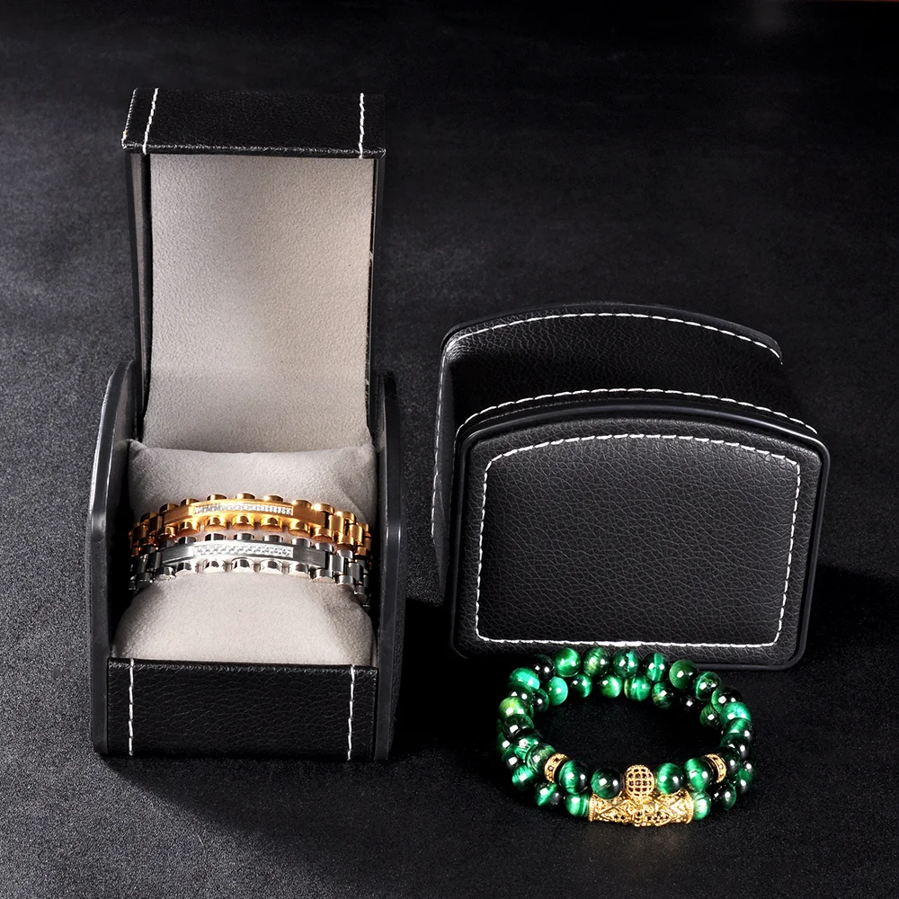 

B08 Gift Set Wholesale Packaging Customized And Luxury Cardboard For Bracelet Jewelry Shipping Boxes Custom Logo, Black