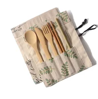 

Eco Friendly Flatware cutlery bamboo set